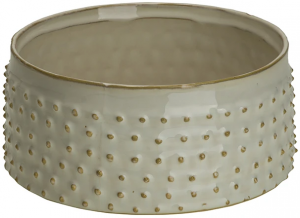 Декоративная чаша Embossed Dots 20X20X9 CM