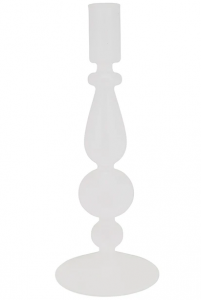 Подсвечник White Wave 9X9X21 CM
