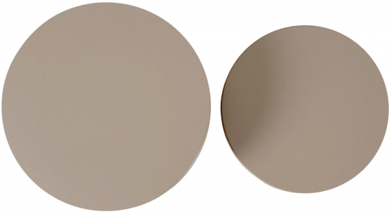 Набор из двух столиков Mia 32X32X38 / 34X34X40 CM 4