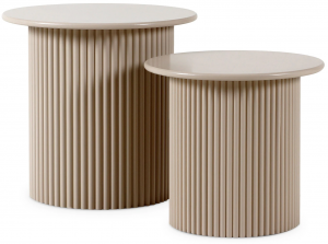 Набор из двух столиков Mia 32X32X38 / 34X34X40 CM