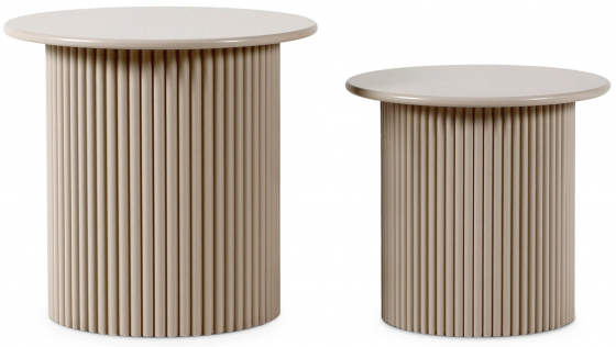 Набор из двух столиков Mia 32X32X38 / 34X34X40 CM 3