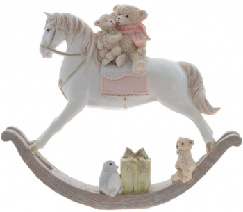 Фигурка декоративная Bears on a Horse 21X5X17 CM