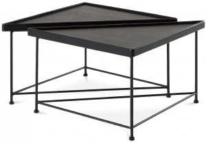 Набор из двух столиков When 57X57X40 / 57X57X40 CM