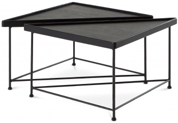 Набор из двух столиков When 57X57X40 / 57X57X40 CM