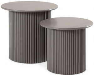 Набор из двух столиков Mia 32X32X38 / 34X34X40 CM