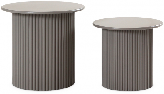 Набор из двух столиков Mia 32X32X38 / 34X34X40 CM 3