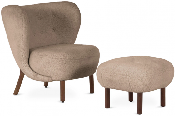 Пуф Lounge Wood 53X53X40 CM 4