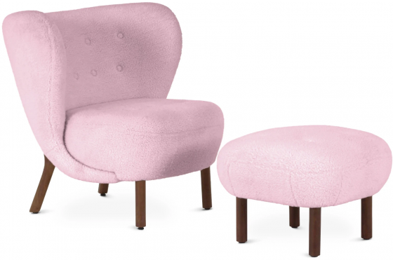 Пуф Lounge Wood 53X53X40 CM 5