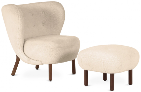 Пуф Lounge Wood 53X53X40 CM 4