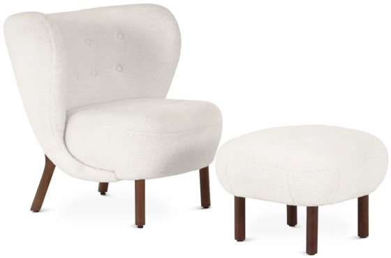 Пуф Lounge Wood 53X53X40 CM 5