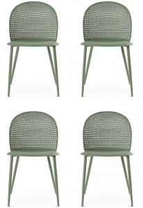 Комплект из четырёх стульев Ergy 48X53X80 CM