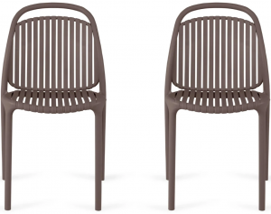 Комплект из двух стульев Scoop 46X59X81 CM