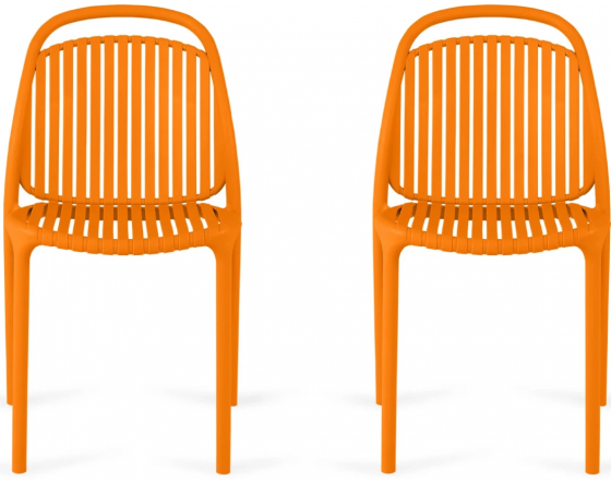 Комплект из двух стульев Scoop 46X59X81 CM 1