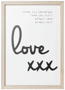 Фоторамка Love You 26X36 CM