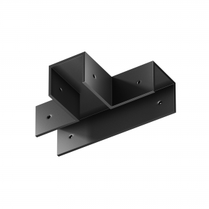 Коннектор T-образный для профиля Elasity IP черный