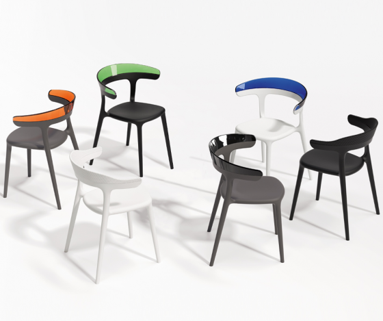 Стул Luna 55X51X77 CM 2