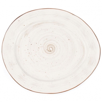 Тарелка 22,5*19,5 см White Fusion P.L. Proff Cuisine (73040076/80002723) [6]