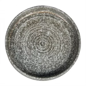 Тарелка с бортом d 14,3 см h2,5 см глазурь Glossy Stone Untouched Taiga P.L. Proff Cuisine [1]