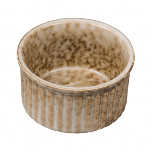 Соусник 90 мл d 7 см h4 см круглый Рамекин Brown Spider Silk P.L. Proff Cuisine [12]