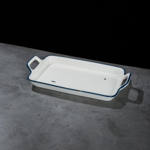 Блюдо прямоугольное 28,7*16,4 см h2,8 см 560 мл с ручками Bakery Fusion P.L. Proff Cuisine [1]