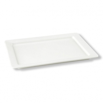 Гастроемкость 1/2 h20 мм фарфор 325*265*20 мм 1,2 л белая P.L. Proff Cuisine