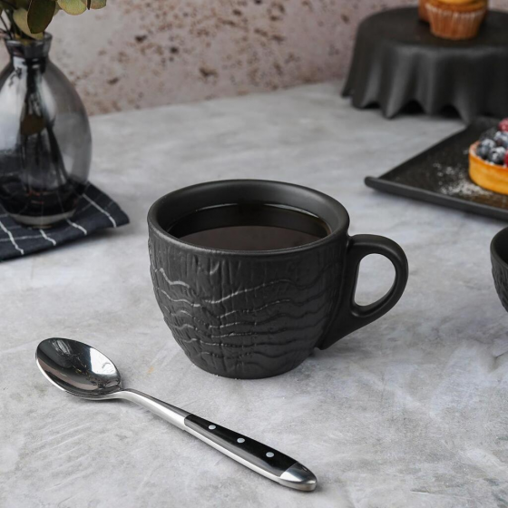 Чайная пара Black Raw Wood 300 ml 7