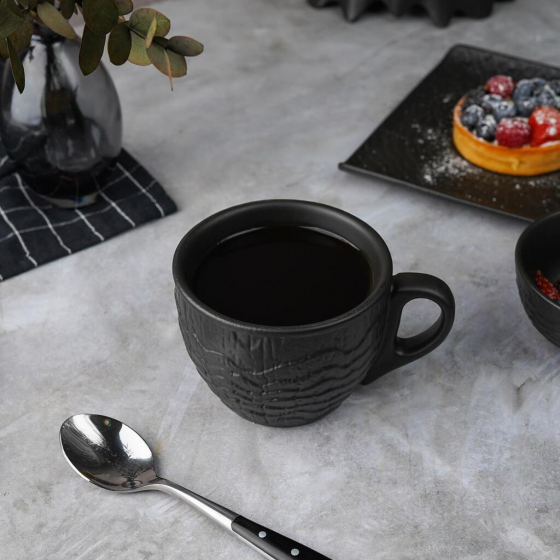 Чайная пара Black Raw Wood 300 ml 6