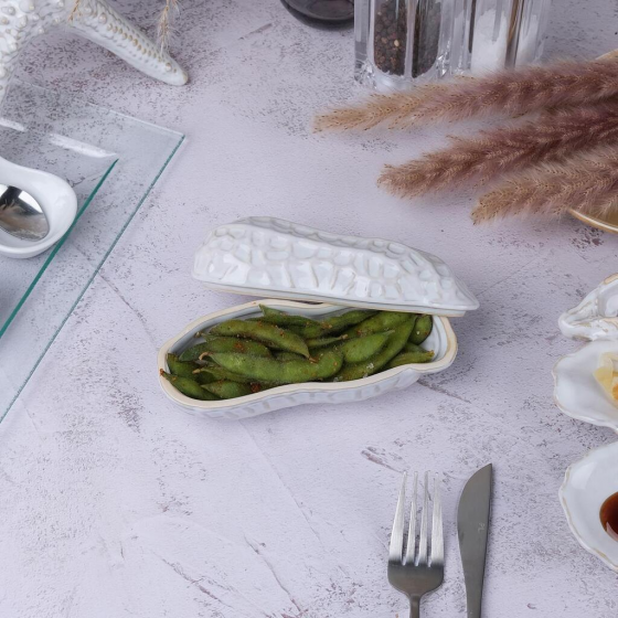 Блюдо для подачи с крышкой Frutti di Mare 15X10 CM 2