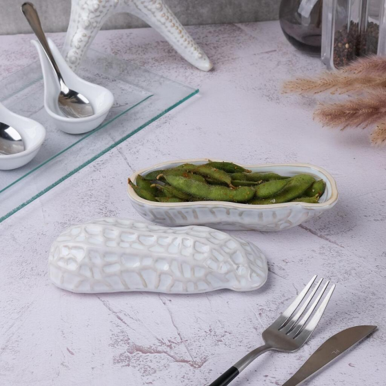 Блюдо для подачи с крышкой Frutti di Mare 15X10 CM 3