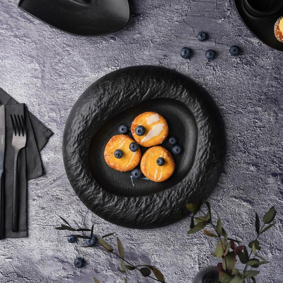 Тарелка Black Raw Stellar Ø26 CM 4