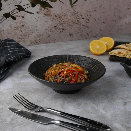 Тарелка Black Raw Wood Ø18 CM 3