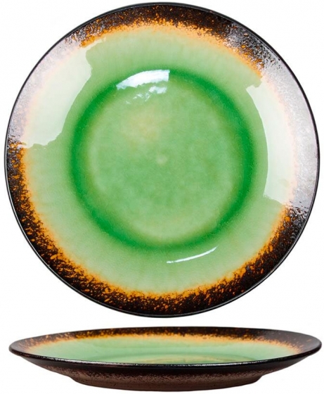 Тарелка Spider Silk Ø27 CM Green 1