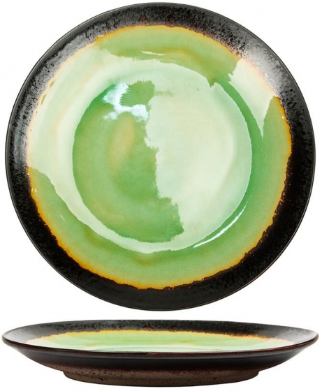 Тарелка Spider Silk Ø23 CM Green 1