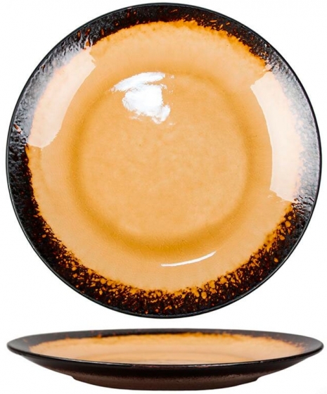 Тарелка Spider Silk Ø27 CM Yellow 1