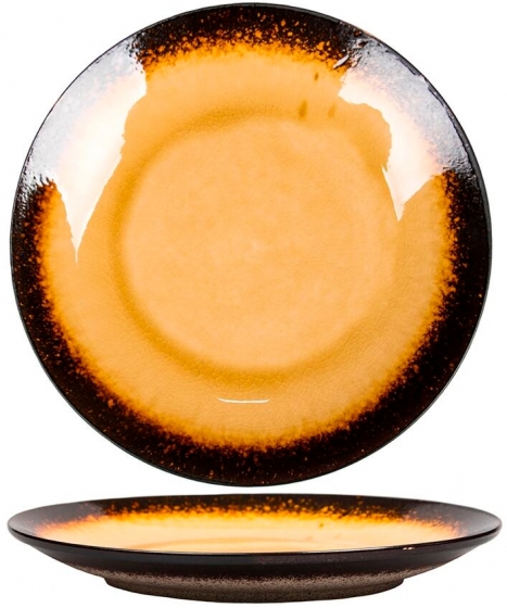 Тарелка Spider Silk Ø23 CM Yellow 1