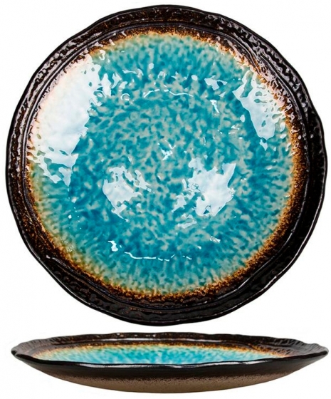 Тарелка Spider Silk Ø26 CM Blue 1