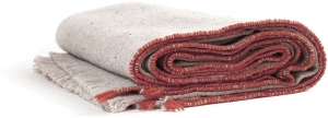 Одеяло из шерсти мериноса Sisteron 140X180 CM оранжевое