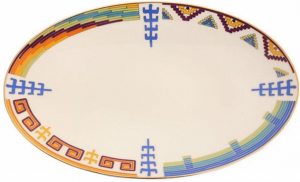 Блюдо овальное Ruanda 33X22 CM