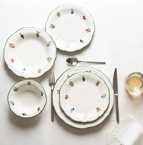 Тарелка Vintage Rose Ø26 CM 4