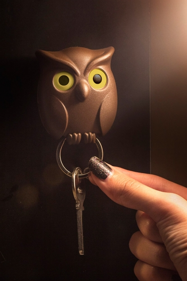 Держатель для ключей night owl коричневый 3