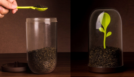 Контейнер для сыпучих продуктов sprout jar 4