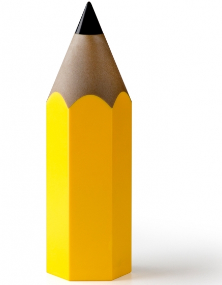 Подставка для карандашей dinsor, желтая 1