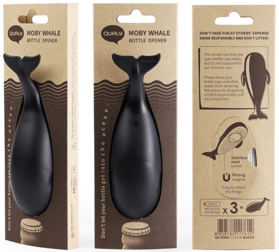 Открыватель для бутылок Moby Whale 7
