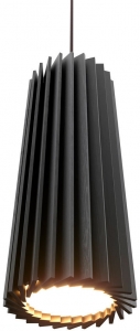 Подвесной светильник направленного света Rotor 33X12X12 CM дуб черный