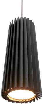 Подвесной светильник направленного света Rotor 33X12X12 CM дуб черный