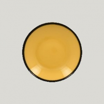 Тарелка-салатник RAK Porcelain LEA Yellow 26 см, высота 5 см, 1,2 л (желтый цвет)