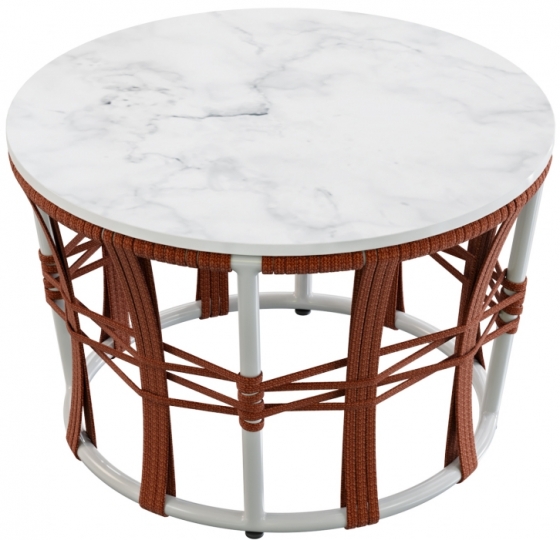 Столик кофейный плетеный Nido 69X69X45 CM 2