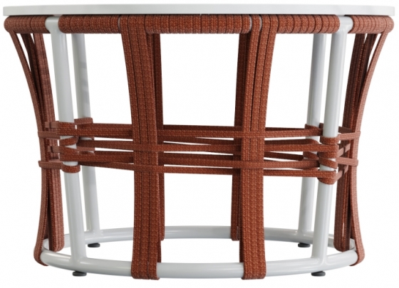 Столик кофейный плетеный Nido 69X69X45 CM 3