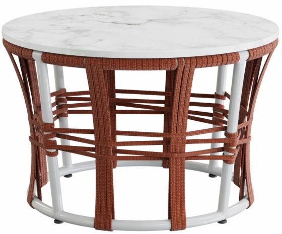 Столик кофейный плетеный Nido 69X69X45 CM 1