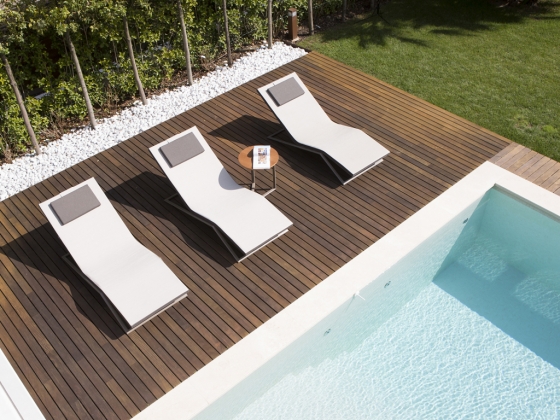 Приставной столик Server Wave 50X50X55 CM 3